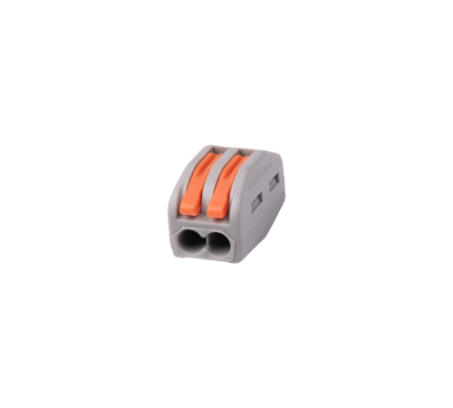 Клемма монтажная  рычажного соединения PTC-2P 222-412 BL/10 450V 32A 0,08-2,5(4.0)mm2 / 10шт. /  5050709 Jazzway