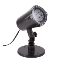 Проектор светодиодный "белые снежинки",  220В  601-263  NEON-NIGHT