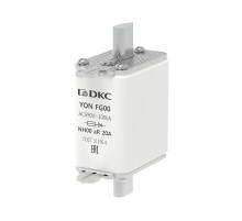 Предохранитель YON ножевого типа FG00 20А 690V характеристика aR  1FG00-0020-690V-AR  DKC