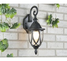 Светильник садово-парковый Orion черный настенный  a025002  Elektrostandard