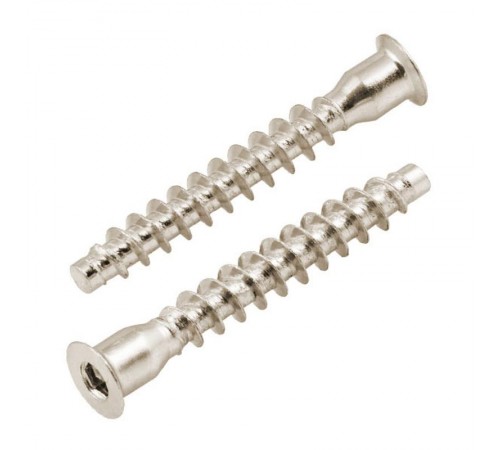 Стяжка мебельная (Винт конфирмат) 7х50 (15 шт)- пакет   111334  Tech-KREP