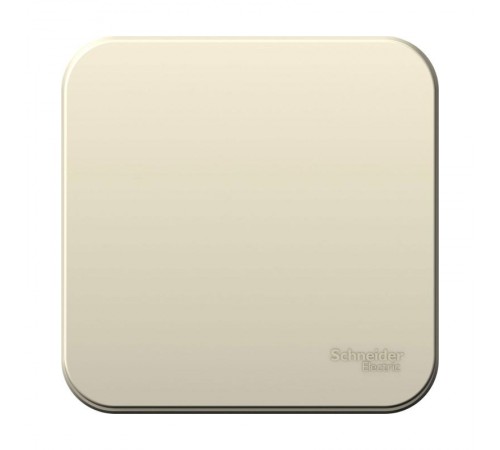 Blanca Молочный О/У с изолирующей пластиной Выключатель 1-клавишный 6А, 250В  BLNVA061012  SE