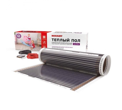 Пленочный теплый пол Ultra RXM 220, площадь 13 м, 0.5х26 м, 2860 Вт  51-0516-4  REXANT