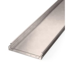 Лоток неперфорированный Стандарт INOX (AISI 409) 300х50х3000 (0,8 мм) (12 м/уп)  PR16.2398  Промрукав