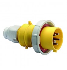 Вилка кабельная 32А 5p (3P+N+PE) 4h,110v IP67 21413 I 21413-Bals I Bals