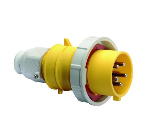 Вилка кабельная 32А 5p (3P+N+PE) 4h,110v IP67 21413 I 21413-Bals I Bals