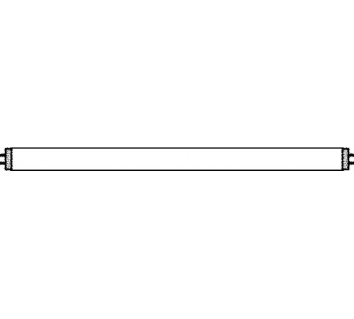 Лампа линейная люминесцентная ЛЛ 13Вт G5 640 L d16x517мм  4050300008974  Osram