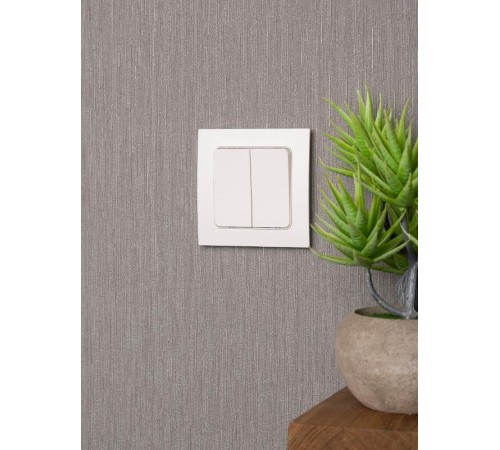 Стокгольм Выключатель 2-кл. 10А белый PROxima  EXV10-023-10  EKF