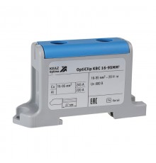 Клемма вводная силовая OptiClip КВС 16-95 синяя  351043  КЭАЗ