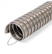 Металлорукав из нерж. стали МР (INOX) 15 с протяжкой  82605  Fortisflex