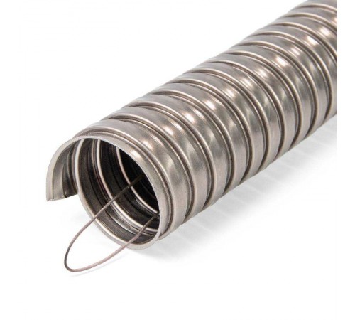 Металлорукав МР "INOX" 50 с протяжкой  104468  Fortisflex