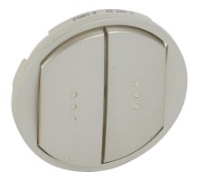 Celiane Титан Клавиша 2-ая с подсветкой  068304  Legrand