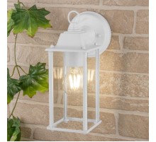 Светильник садово-парковый GL 1008D BRICK белый настенный  a038439  Elektrostandard