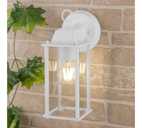 Светильник садово-парковый GL 1008D BRICK белый настенный  a038439  Elektrostandard