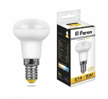 Лампа светодиодная рефлектор LB-439 (5W) 230V E14 2700K R39  25516  FERON