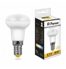 Лампа светодиодная рефлектор LB-439 (5W) 230V E14 2700K R39  25516  FERON