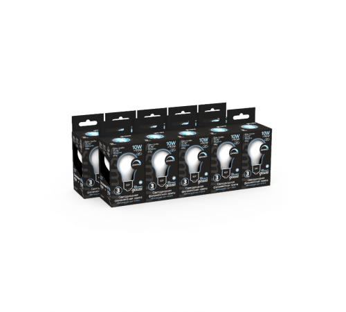 Лампа светодиодная LED 10Вт E27 220В 4100К A60, диммируемая  102202210-D  Gauss