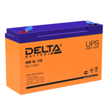 Акумуляторная батарея UPS серии HR 6-12 6В/12Ач  HR 6-12  DELTA