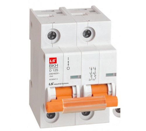 Автоматический выключатель BKH 2P D125A  061206038B  Lsis