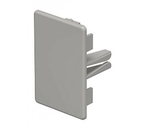 Торцевая заглушка кабельного канала WDK 40x60 мм (ПВХ,серый) (WDK HE40060GR)  6021492  OBO Bettermann