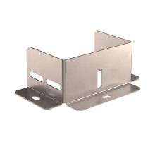 Универсальный ввод трассы лотков Стандарт INOX (AISI 409) 100х80  PR16.3719  Промрукав