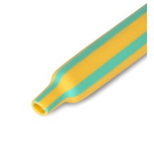 Трубка термоусаживаемая ТУТнг-LS-50/25 желто-зеленая  84961  КВТ