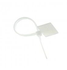 Хомут нейлоновый с маркировочной площадкой (2,5х110) (100шт.) EKF PROxima  plc-c-p-2.5x110  EKF