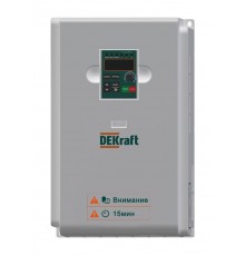 Преобразователь частоты DEKV060-11/15кВт 3 фазы 380В с торм. модулем  DEKV060G011P015T4B  DEKraft