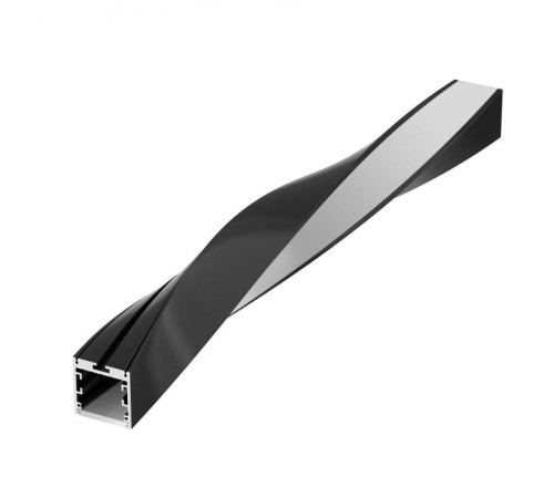 Профиль SL-ARC-3535-TWIST180-500 BLACK (arlight, Алюминий)  032685  Arlight