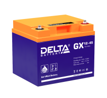 Аккумуляторная батарея Solar серии GX 12-45  12В/45Ач  GX 12-45   DELTA