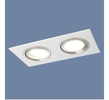 Светильник встраиваемый карданный 1051/2 WH белый  a035244  Elektrostandard
