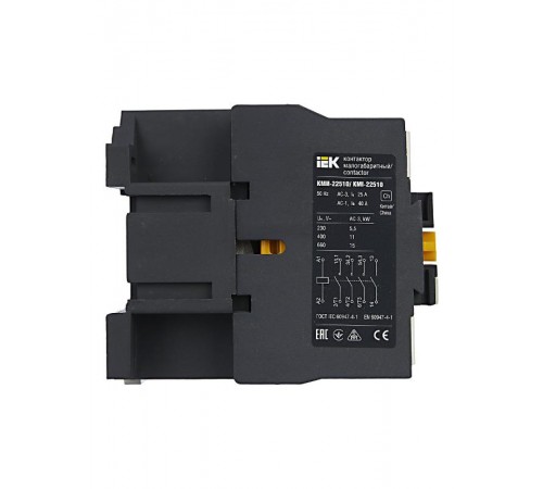 Контактор КМИ-22510 25А 24В/АС3 1НО   KKM21-025-024-10  IEK