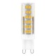 Лампа светодиодная LB-433 (7W) 230V G9 4000K 16x60mm  25767  FERON