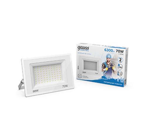 Прожектор светодиодный 70W 4900lm IP65 6500К белый  613120370  Gauss