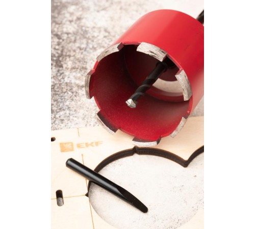 Адаптер Hex M16 с центровочным сверлом Expert  ad-hex  EKF