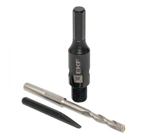 Адаптер Hex M16 с центровочным сверлом Expert  ad-hex  EKF