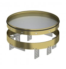 Кассетная рамка RKRN2UZD3 ном.размер R7 D 275 мм (латунь) (RKRN2UZD3R7MS25)  7409144  OBO Bettermann