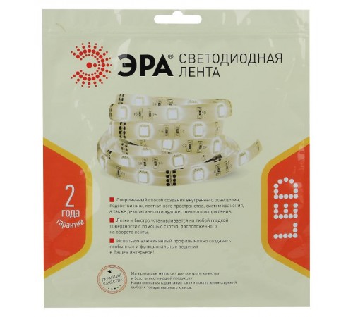 Лента светодиодная LS2835-14,4-120-24-33-4000К-5m  Б0043099  ЭРА