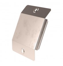 Крышка угла вертикального внешнего 45 градусов Стандарт INOX (AISI 409) 150  PR16.2981  Промрукав