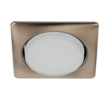 Светильник точечный встраиваемый под лампу KL71 13Вт GX53 бронза  Б0017636  ЭРА