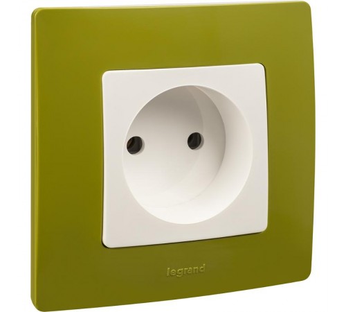 Etika Зеленый папоротник Рамка 1-ая  672541  Legrand