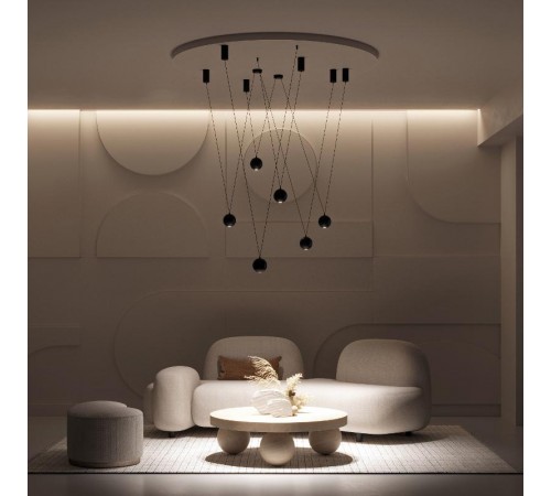 Светильник SP-ELEMENTA-ROLL-R100-9W Warm3000 (BK, 39 deg, 230V) (Arlight, IP40 Металл, 3 года)  032767  Arlight