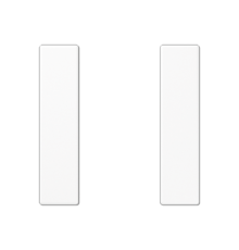 комплект накладок 1гр белый  A501TSAWW  Jung