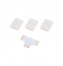 Коннектор T-образный для светодиодной ленты SMD 8мм  148-119  REXANT