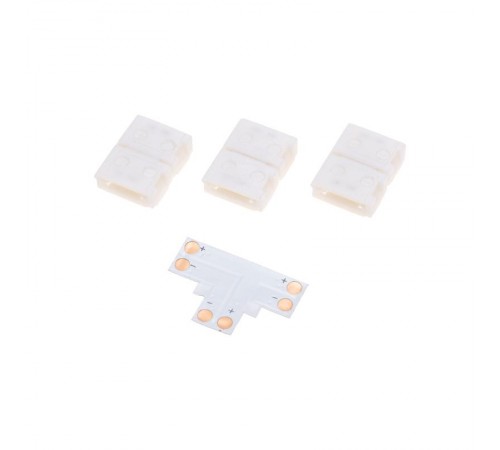 Коннектор T-образный для светодиодной ленты SMD 8мм  148-119  REXANT