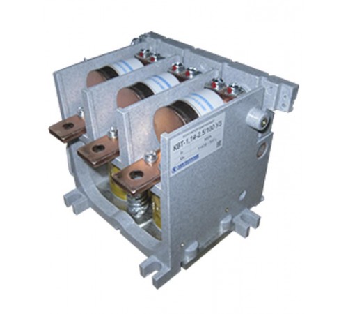 КВТ-1,14-2,5/250-3 У3, трёхполюсный, 250А, 220В DC, 3з+4р, нереверсивный, без реле, контактор вакуумный (ЭТ)  ET010711  Электротехник