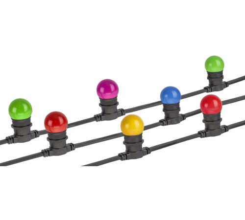 Гирлянда  93 662 NGF-001-02 (белтлайт 40 10м Е27 черный)  93662  Navigator