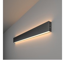 Светильник светодиодный накладной линейный двусторонний 78см 30W 3000K черная шагрень (101-100-40-78)  a042926  Elektrostandard