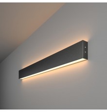 Светильник светодиодный накладной линейный двусторонний 78см 30W 3000K черная шагрень (101-100-40-78)  a042926  Elektrostandard