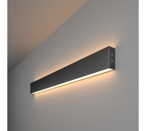 Светильник светодиодный накладной линейный двусторонний 78см 30W 3000K черная шагрень (101-100-40-78)  a042926  Elektrostandard